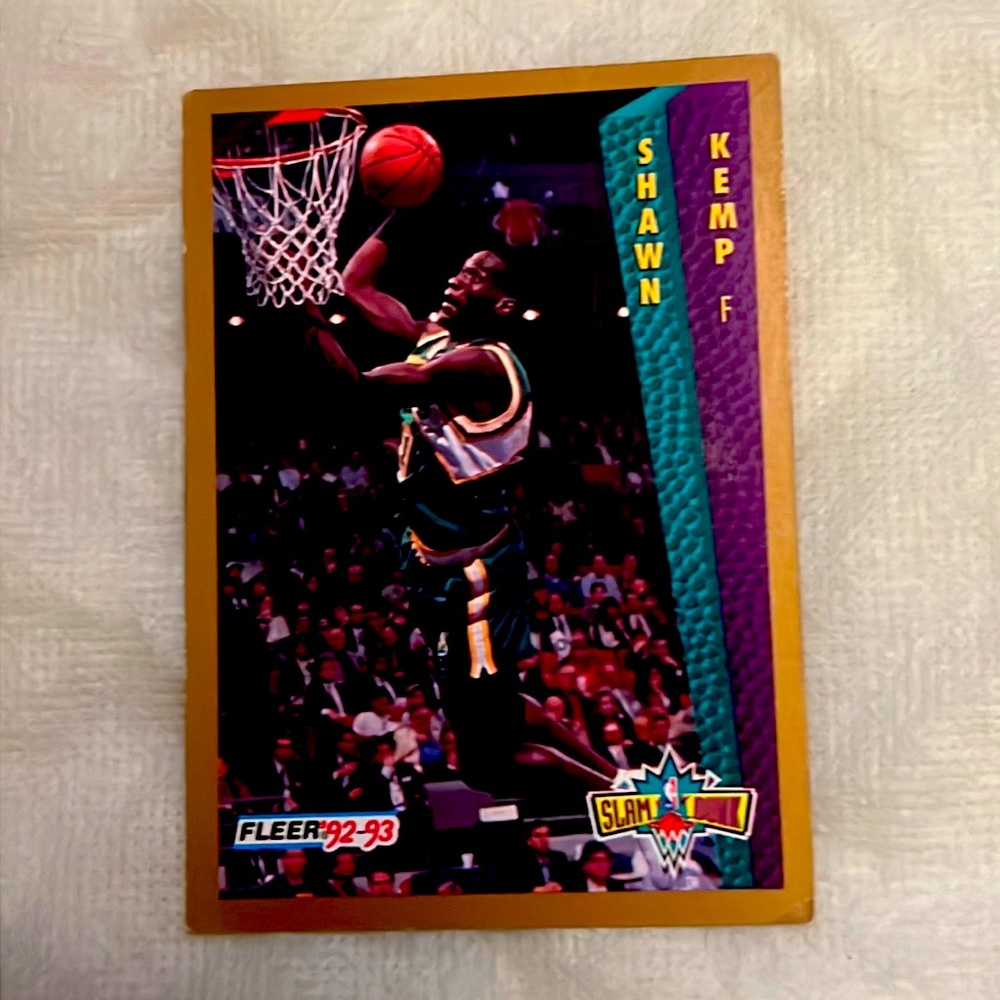 🔥1992 SHAWN KEMP BASKETBALL CARD VINTAGE RARE